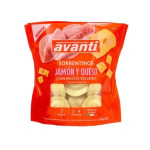 Sorrentino jamón y queso 500g Avanti