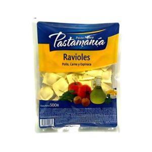 Ravioles carne y verdura 500g Pastamanía