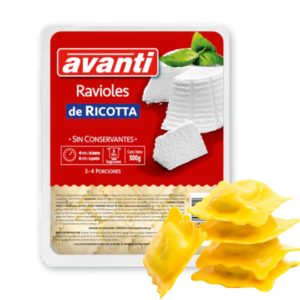 Ravioles ricota 500g Avanti