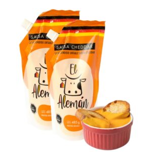 Salsa Cheddar 485grs El Aleman