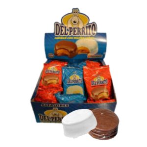 Alfajores Chocolate y Nieve Del Perrito 24 unid