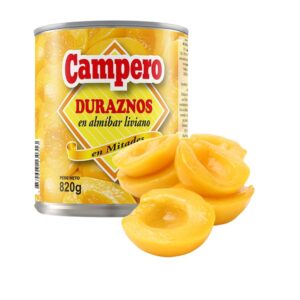 Durazno en Almibar Campero 820grs