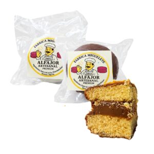 Alfajores de Chocolate Negro/Blanco
