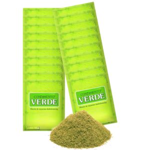 Condimento Verde 10grs tira de 10 unid